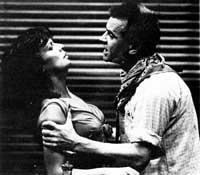 Julie Walters and Ian Charleson in Fool for Love