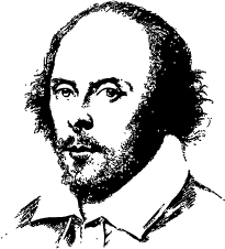 Chandos Head portrait of William Shakespeare